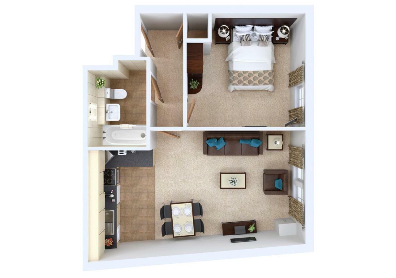 إدنبرة Fountain Court Apartments - Grove Executive المظهر الخارجي الصورة